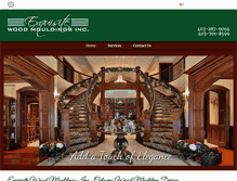 Tablet Screenshot of exquisitewoodmouldings.ca